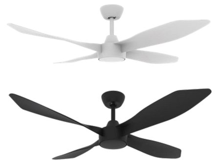 52  Blast DC Ceiling Fan White, Black 60148, 60149 Domus Lighting For Cheap