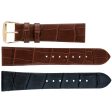 Banda No. 101 Alligator Grain Fine Leather Straps (10mm~22mm) Supply