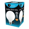 8w LED E27 GLS, G95, G125 Globe Warm White 2700k Dimmable Fashion