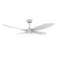 52  Blast DC Ceiling Fan White, Black 60148, 60149 Domus Lighting For Cheap