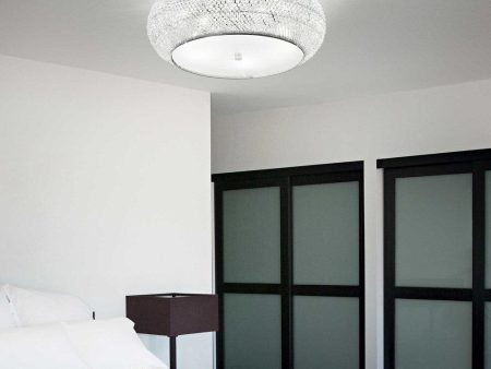 Pasha  Ceiling Light 6Lt in Chrome or Gold Cheap