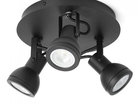 CLEARANCE - Reagan Spotlight Triple Pan in Black on Sale