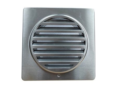 150mm External Wall Vent in Stainless Steel For Cheap