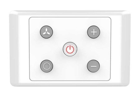 Fan Acc. - DC3 Glacier Push Button Wall Controller (without light models) For Cheap