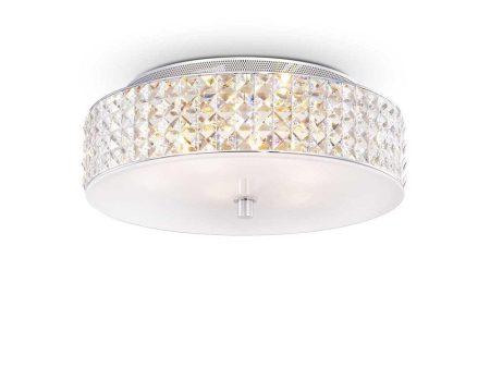 Roma Ceiling Light 6Lt in Chrome Online Sale